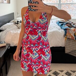 Mini dress vibrant colors perfect for summer